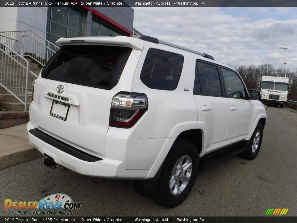 2019 Toyota 4Runner SR5 Premium 4x4 Super White / Graphite Photo #20