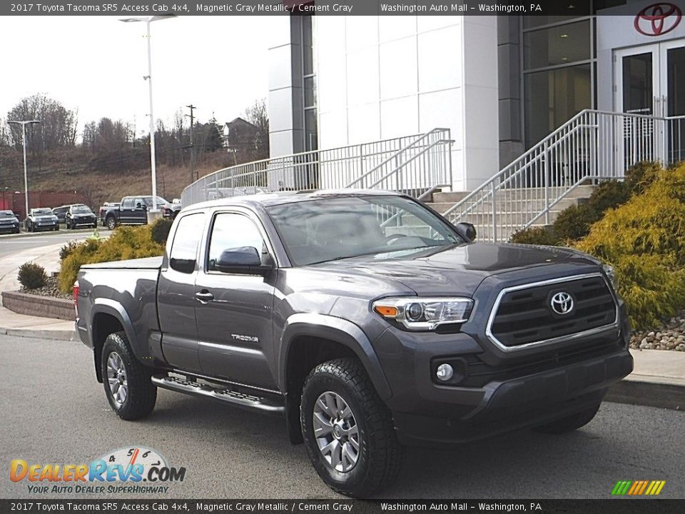 2017 Toyota Tacoma SR5 Access Cab 4x4 Magnetic Gray Metallic / Cement Gray Photo #1