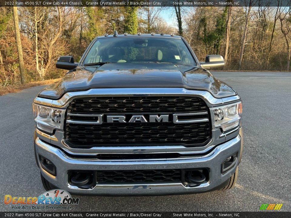 2022 Ram 4500 SLT Crew Cab 4x4 Chassis Granite Crystal Metallic / Black/Diesel Gray Photo #3