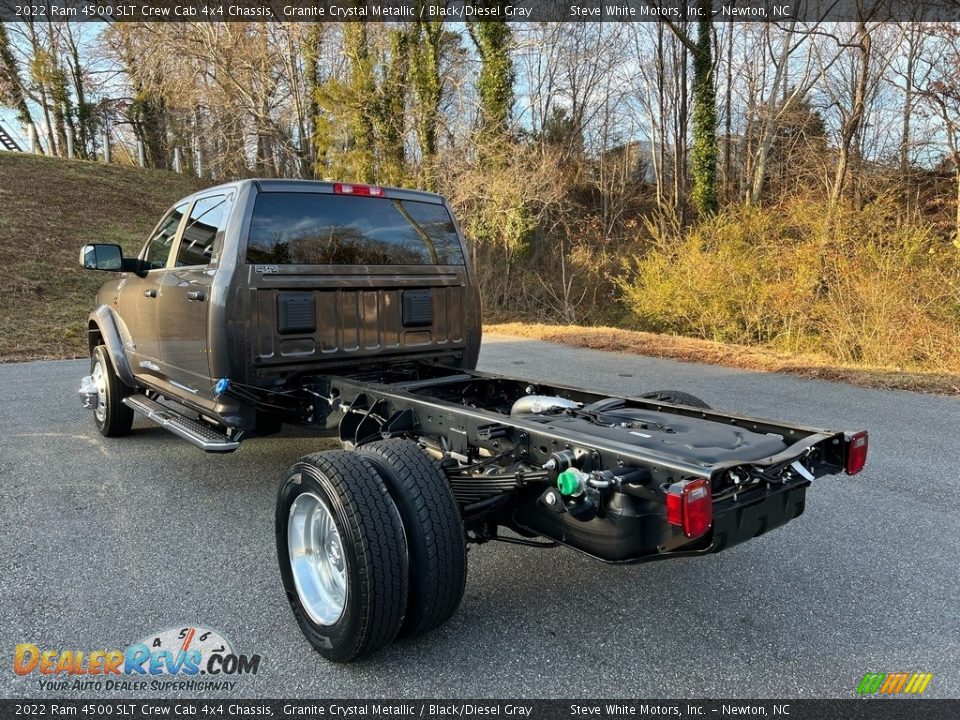 2022 Ram 4500 SLT Crew Cab 4x4 Chassis Granite Crystal Metallic / Black/Diesel Gray Photo #8