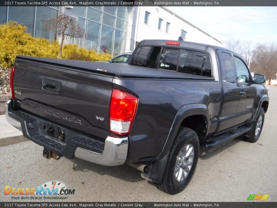 2017 Toyota Tacoma SR5 Access Cab 4x4 Magnetic Gray Metallic / Cement Gray Photo #15