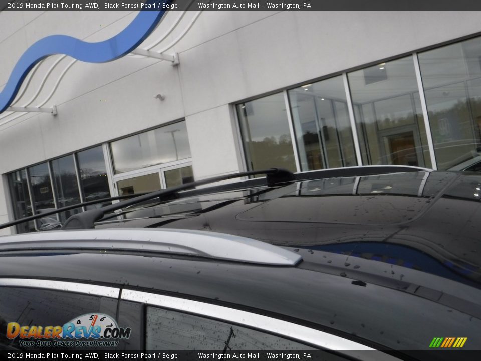 2019 Honda Pilot Touring AWD Black Forest Pearl / Beige Photo #3