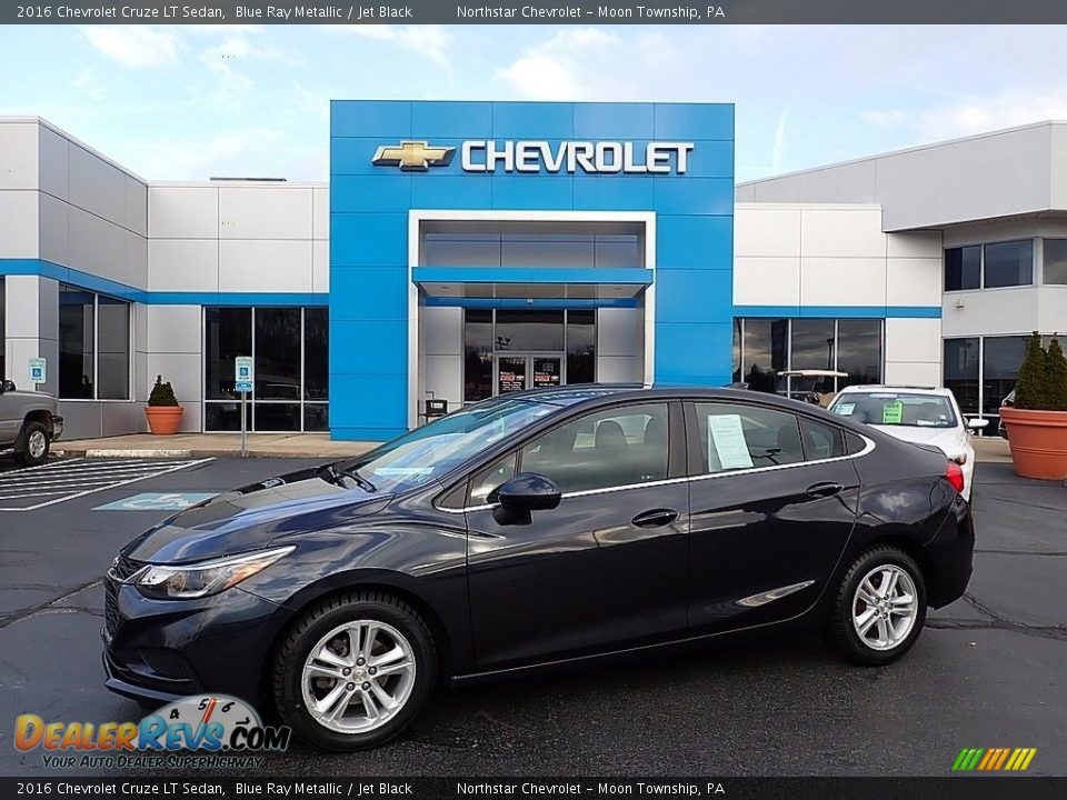 2016 Chevrolet Cruze LT Sedan Blue Ray Metallic / Jet Black Photo #1