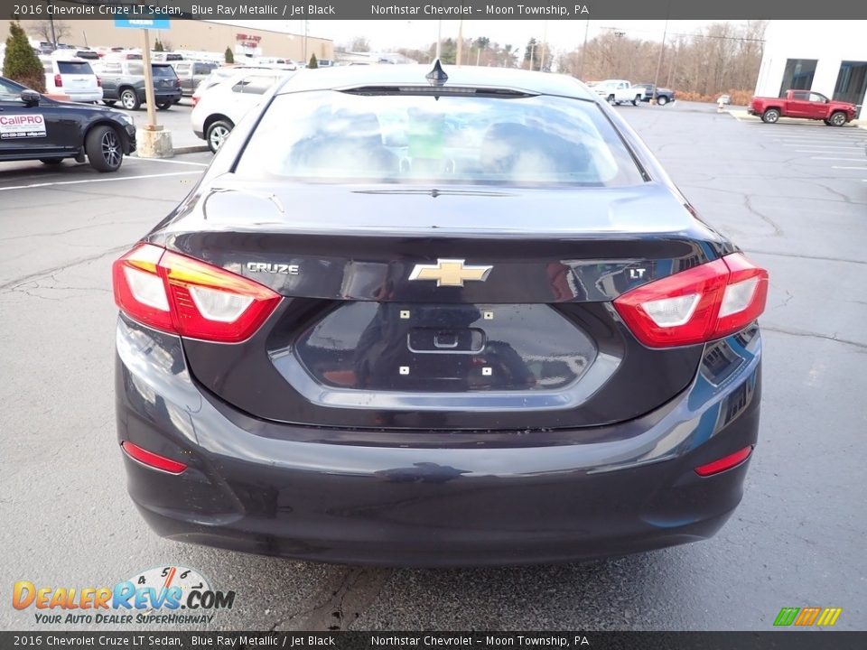 2016 Chevrolet Cruze LT Sedan Blue Ray Metallic / Jet Black Photo #6