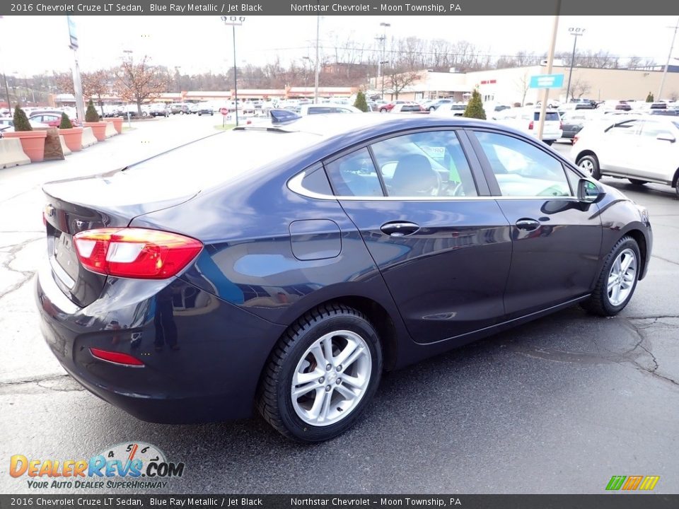 2016 Chevrolet Cruze LT Sedan Blue Ray Metallic / Jet Black Photo #9