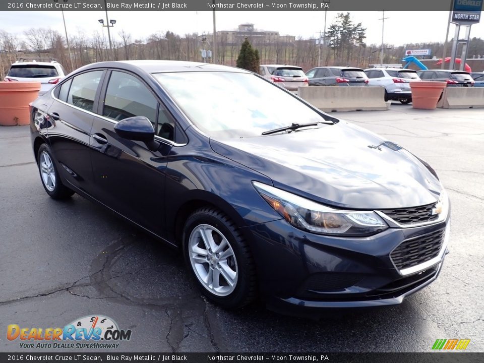 2016 Chevrolet Cruze LT Sedan Blue Ray Metallic / Jet Black Photo #11