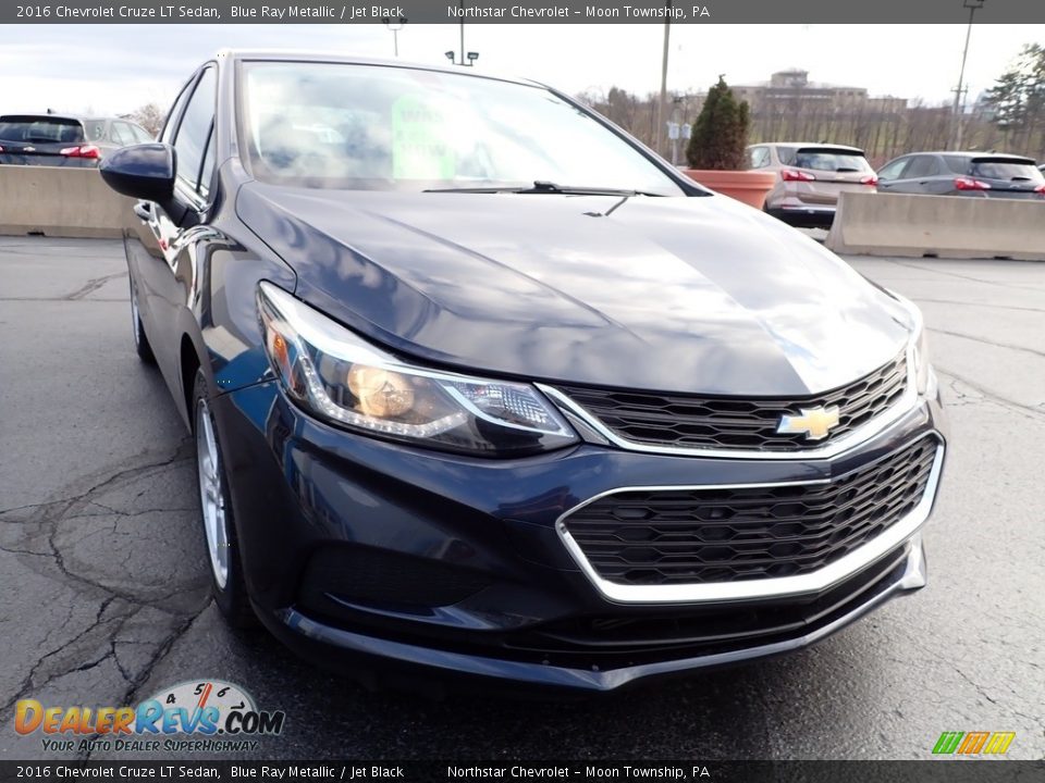 2016 Chevrolet Cruze LT Sedan Blue Ray Metallic / Jet Black Photo #12