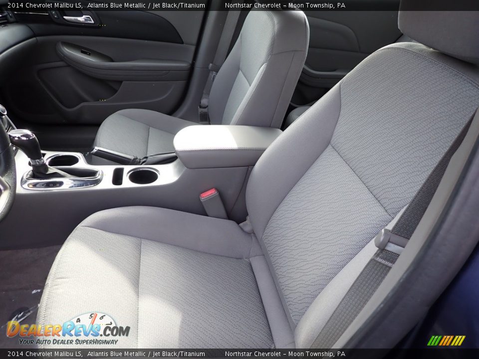 2014 Chevrolet Malibu LS Atlantis Blue Metallic / Jet Black/Titanium Photo #11