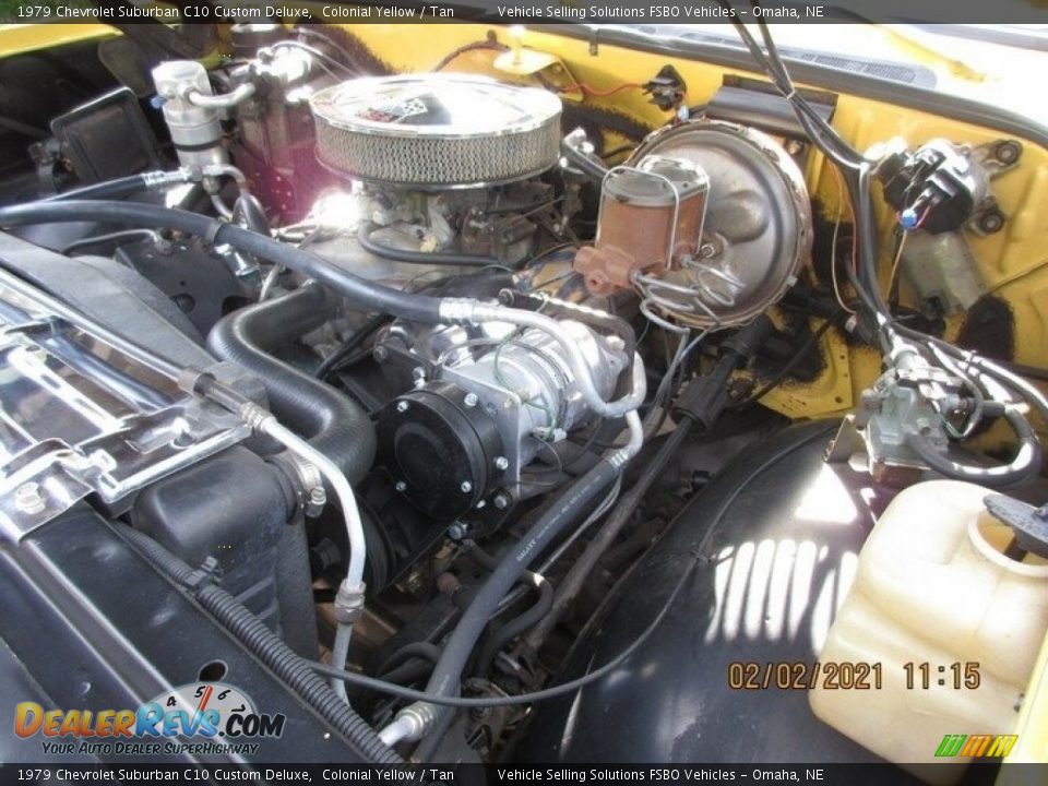 1979 Chevrolet Suburban C10 Custom Deluxe 7.4 Liter OHV 16-Valve V8 Engine Photo #6