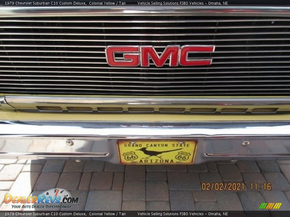 1979 Chevrolet Suburban C10 Custom Deluxe Colonial Yellow / Tan Photo #22