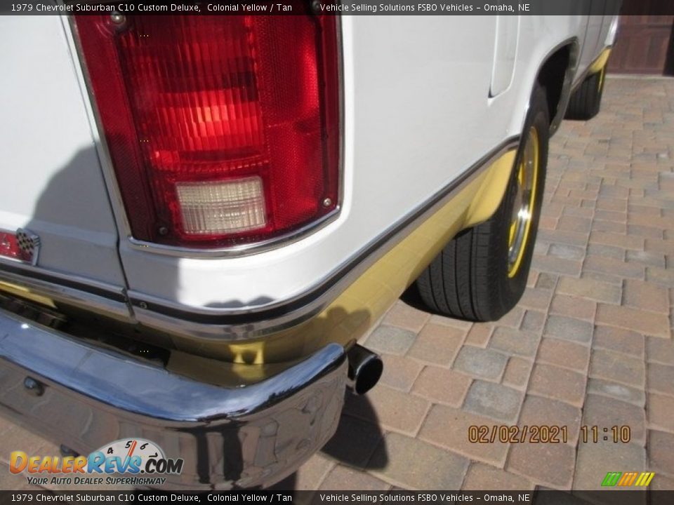 1979 Chevrolet Suburban C10 Custom Deluxe Colonial Yellow / Tan Photo #27