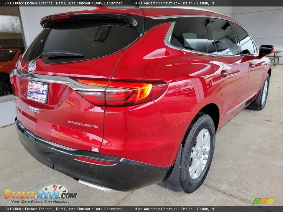 2018 Buick Enclave Essence Red Quartz Tintcoat / Dark Galvanized Photo #4