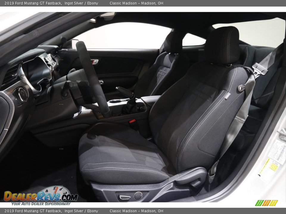 2019 Ford Mustang GT Fastback Ingot Silver / Ebony Photo #5