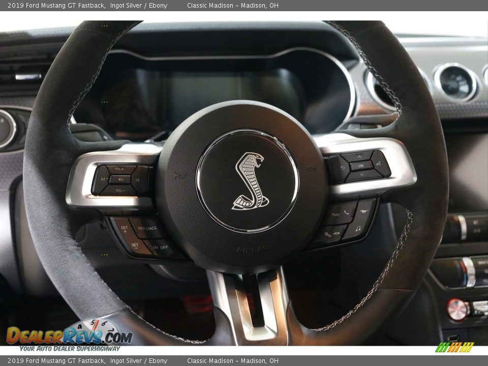 2019 Ford Mustang GT Fastback Ingot Silver / Ebony Photo #7