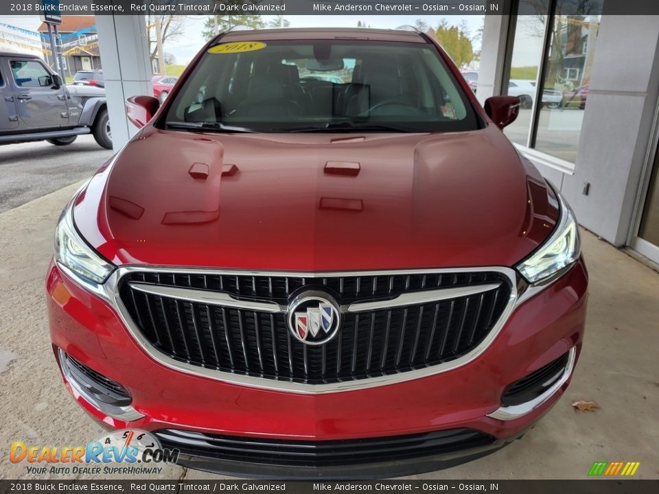 2018 Buick Enclave Essence Red Quartz Tintcoat / Dark Galvanized Photo #11