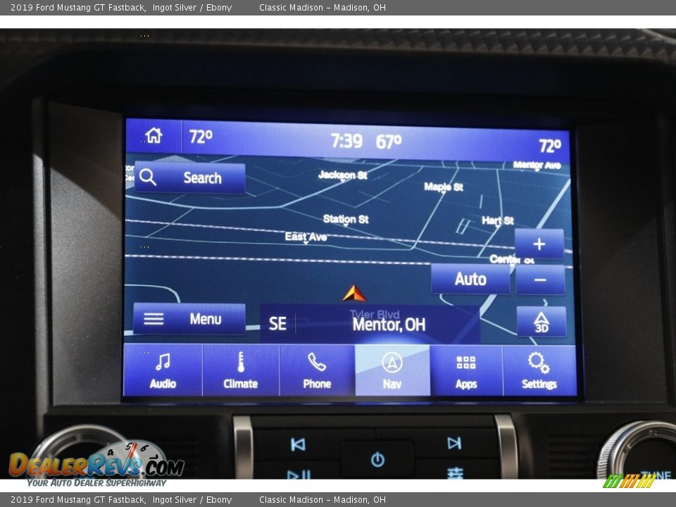 2019 Ford Mustang GT Fastback Ingot Silver / Ebony Photo #13