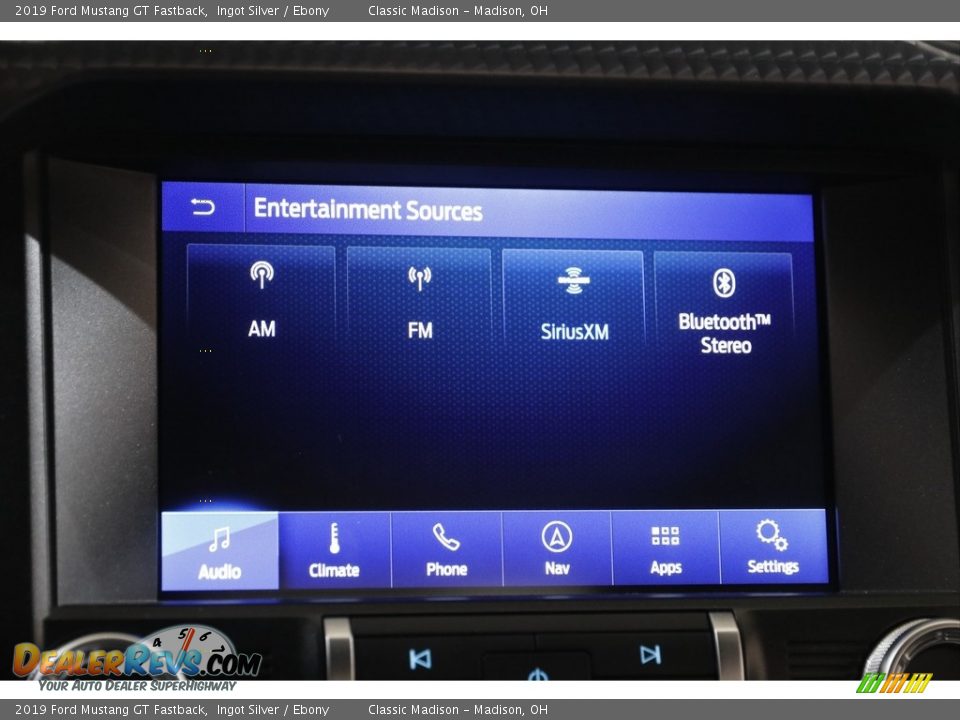 2019 Ford Mustang GT Fastback Ingot Silver / Ebony Photo #15