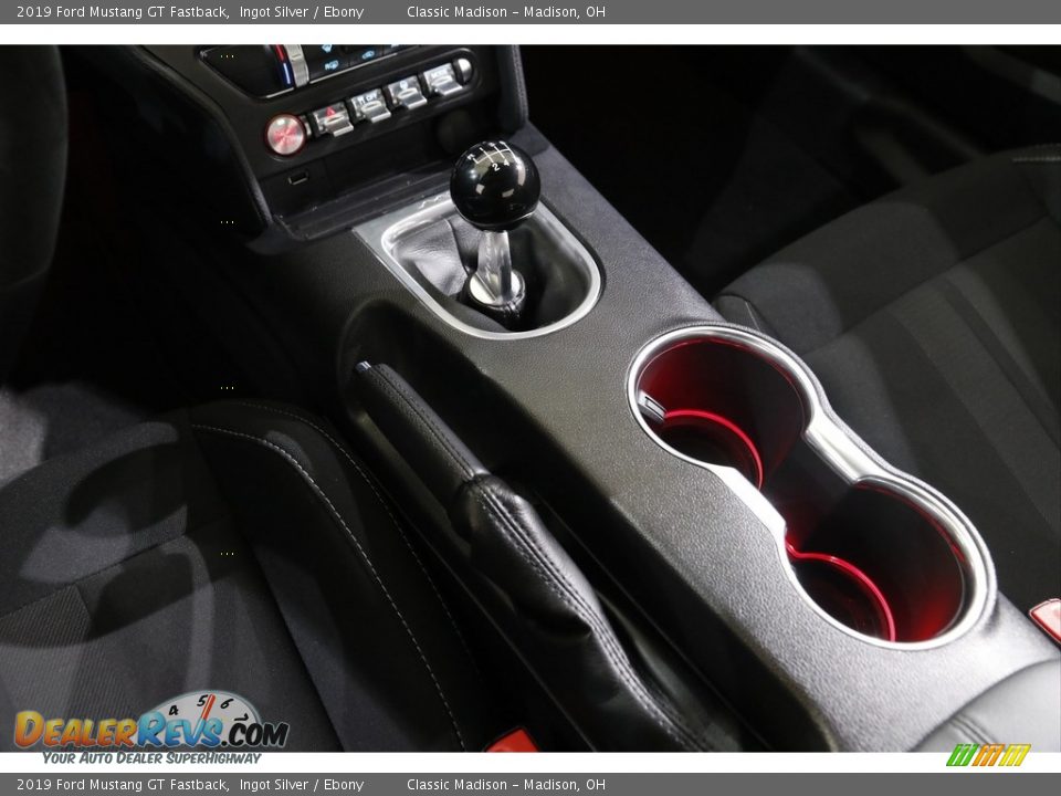2019 Ford Mustang GT Fastback Ingot Silver / Ebony Photo #17