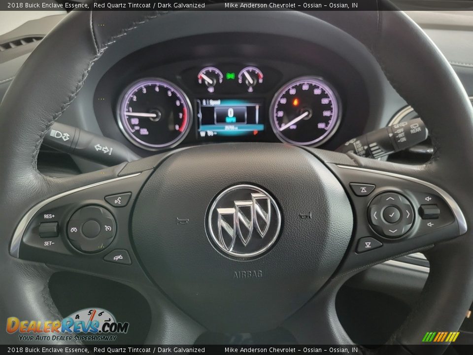 2018 Buick Enclave Essence Steering Wheel Photo #25