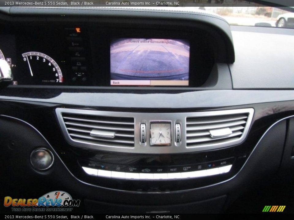 2013 Mercedes-Benz S 550 Sedan Black / Black Photo #16