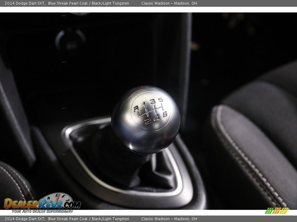 2014 Dodge Dart SXT Blue Streak Pearl Coat / Black/Light Tungsten Photo #14