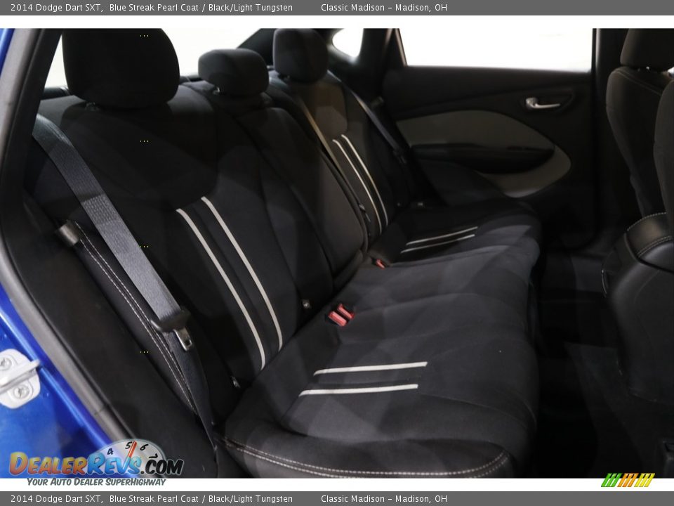 2014 Dodge Dart SXT Blue Streak Pearl Coat / Black/Light Tungsten Photo #16