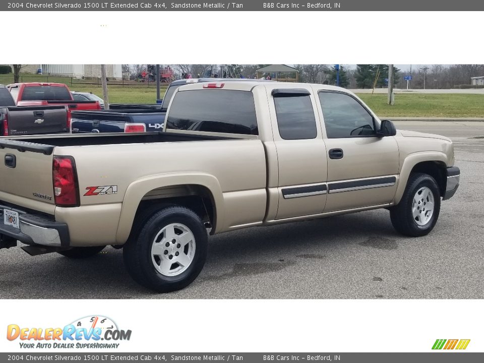 2004 Chevrolet Silverado 1500 LT Extended Cab 4x4 Sandstone Metallic / Tan Photo #3