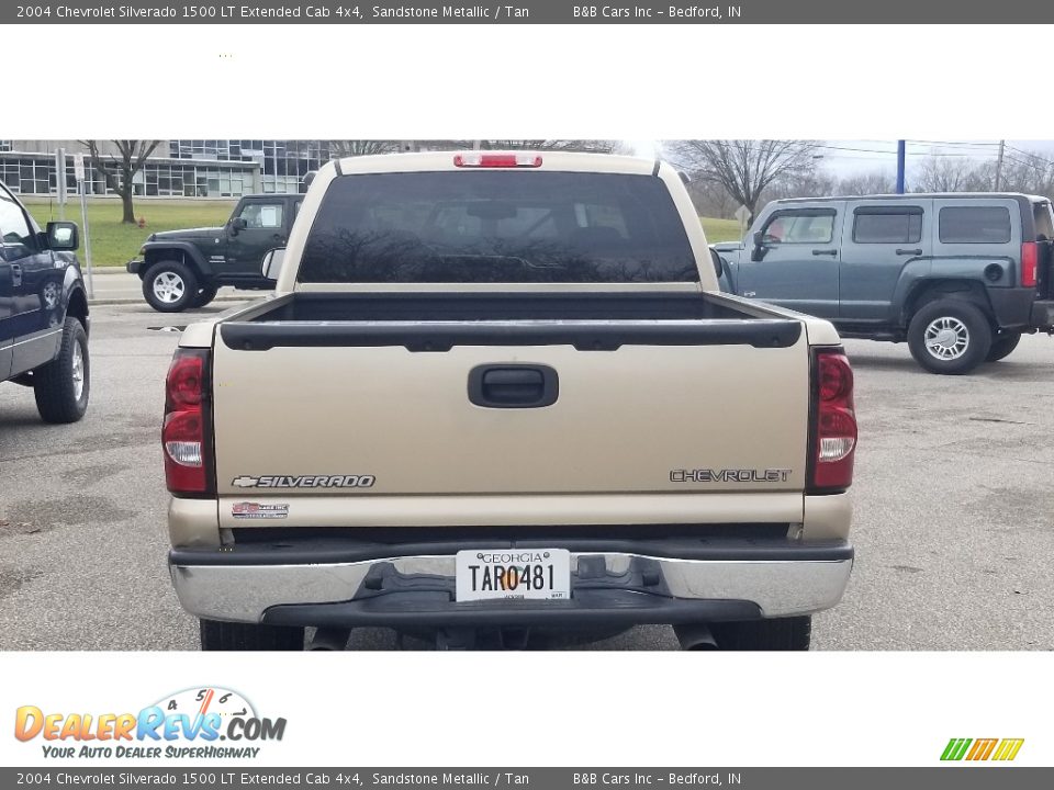 2004 Chevrolet Silverado 1500 LT Extended Cab 4x4 Sandstone Metallic / Tan Photo #4