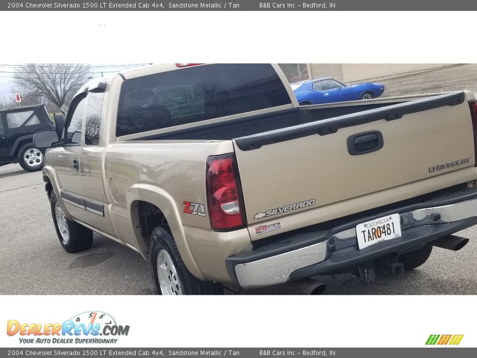 2004 Chevrolet Silverado 1500 LT Extended Cab 4x4 Sandstone Metallic / Tan Photo #5