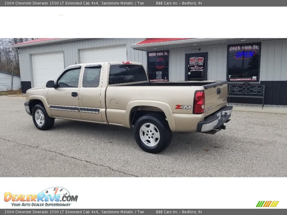 2004 Chevrolet Silverado 1500 LT Extended Cab 4x4 Sandstone Metallic / Tan Photo #7