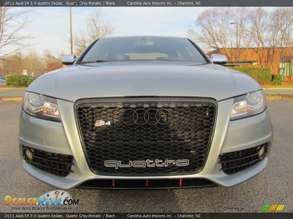 2011 Audi S4 3.0 quattro Sedan Quartz Grey Metallic / Black Photo #4
