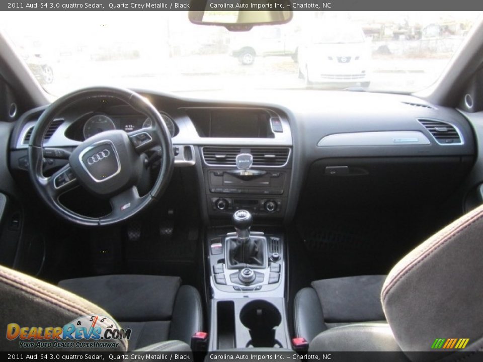 2011 Audi S4 3.0 quattro Sedan Quartz Grey Metallic / Black Photo #13