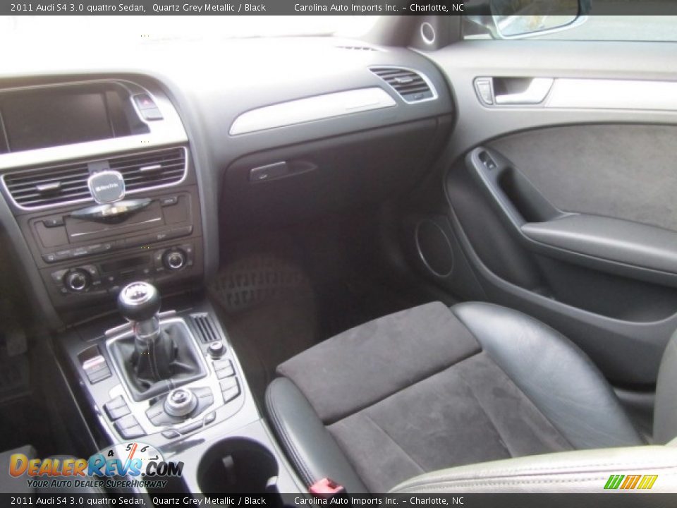 2011 Audi S4 3.0 quattro Sedan Quartz Grey Metallic / Black Photo #14