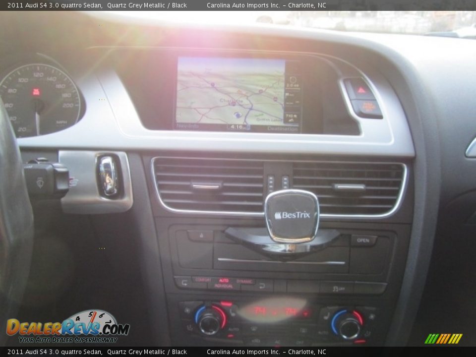 2011 Audi S4 3.0 quattro Sedan Quartz Grey Metallic / Black Photo #15