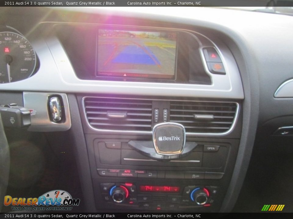 2011 Audi S4 3.0 quattro Sedan Quartz Grey Metallic / Black Photo #16