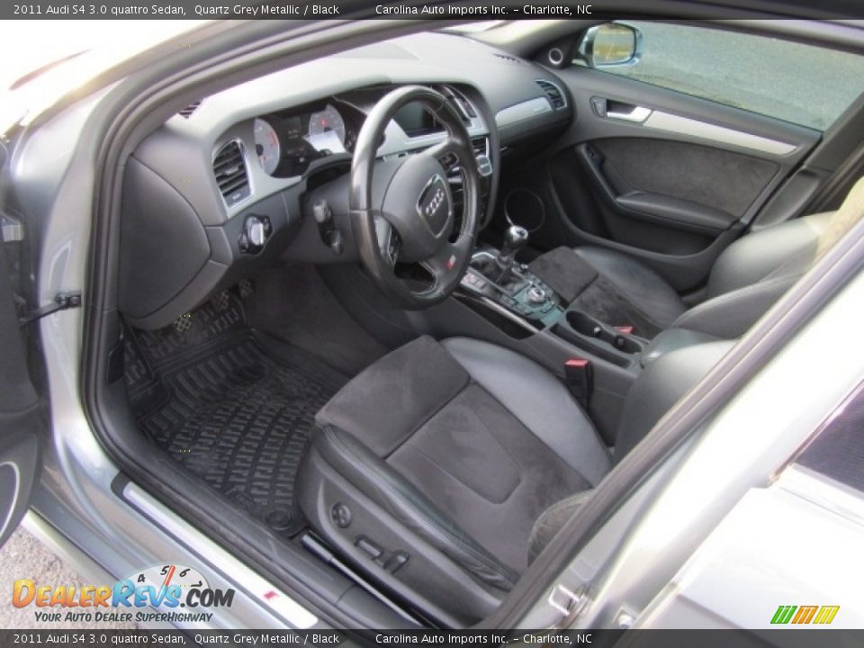 2011 Audi S4 3.0 quattro Sedan Quartz Grey Metallic / Black Photo #17