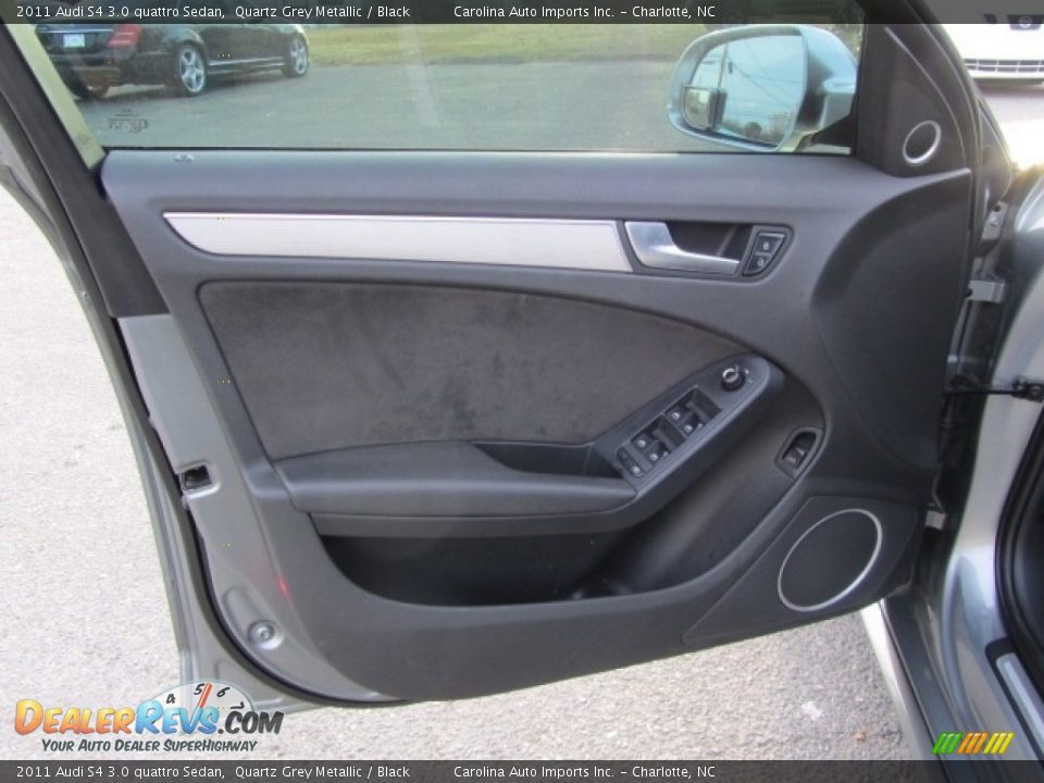 2011 Audi S4 3.0 quattro Sedan Quartz Grey Metallic / Black Photo #18