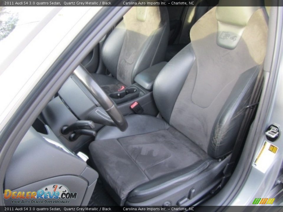 2011 Audi S4 3.0 quattro Sedan Quartz Grey Metallic / Black Photo #19