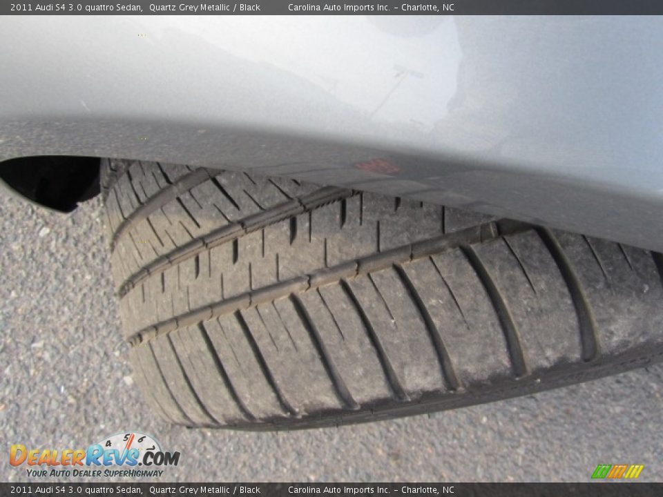 2011 Audi S4 3.0 quattro Sedan Quartz Grey Metallic / Black Photo #27