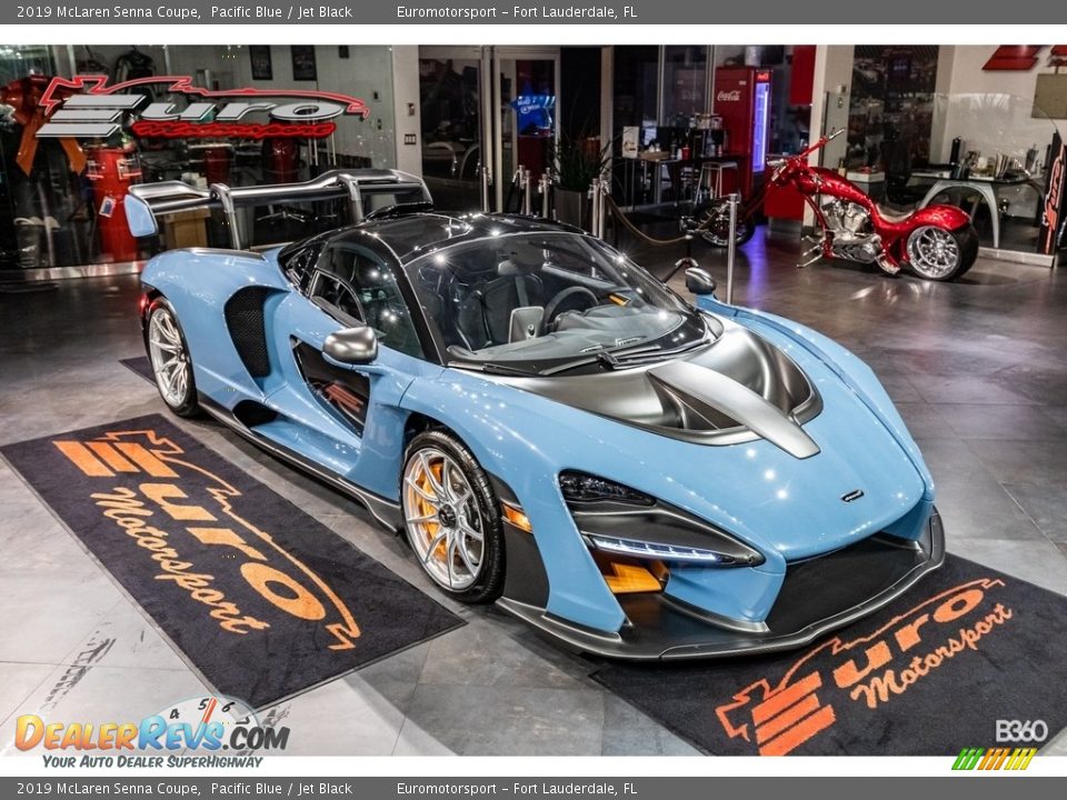 Pacific Blue 2019 McLaren Senna Coupe Photo #2