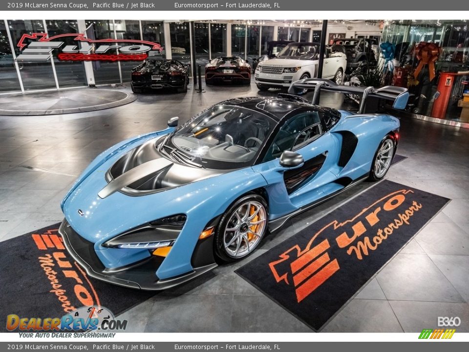 Pacific Blue 2019 McLaren Senna Coupe Photo #3