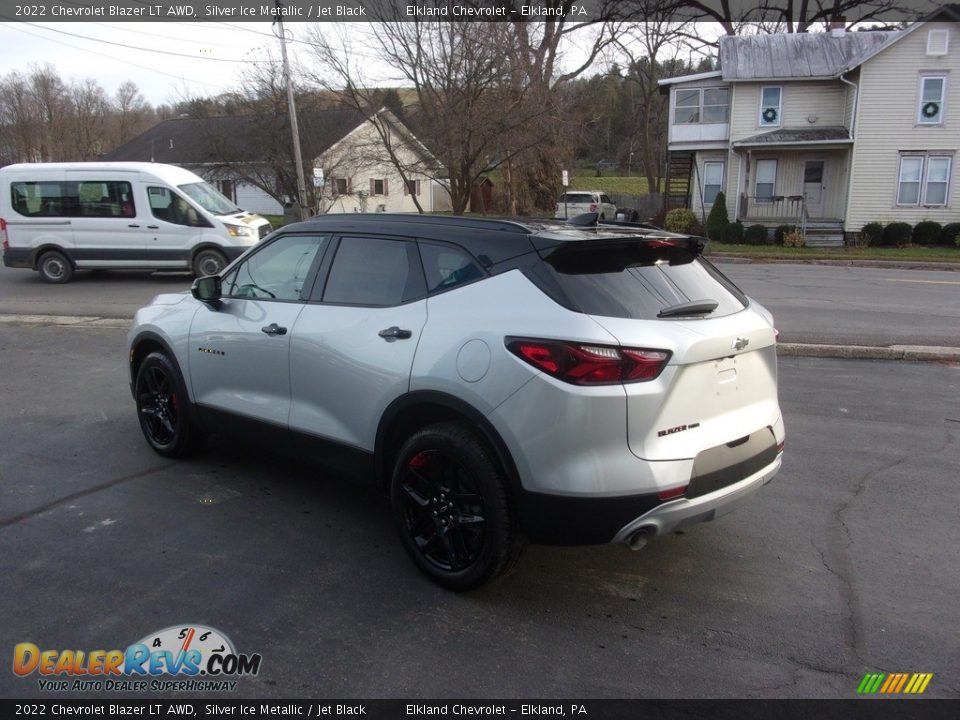 2022 Chevrolet Blazer LT AWD Silver Ice Metallic / Jet Black Photo #5