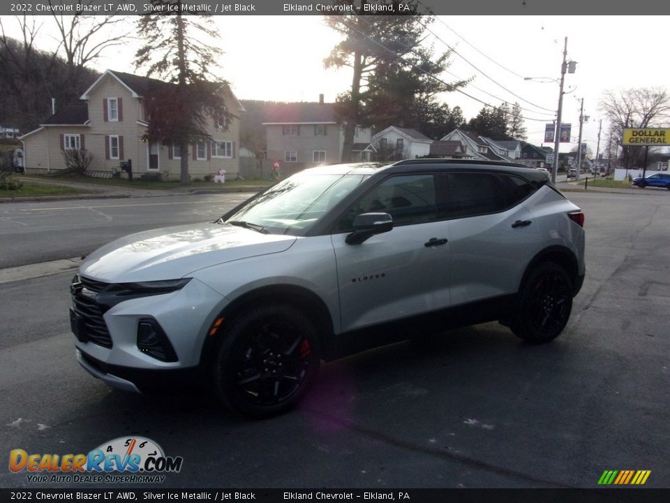 2022 Chevrolet Blazer LT AWD Silver Ice Metallic / Jet Black Photo #7