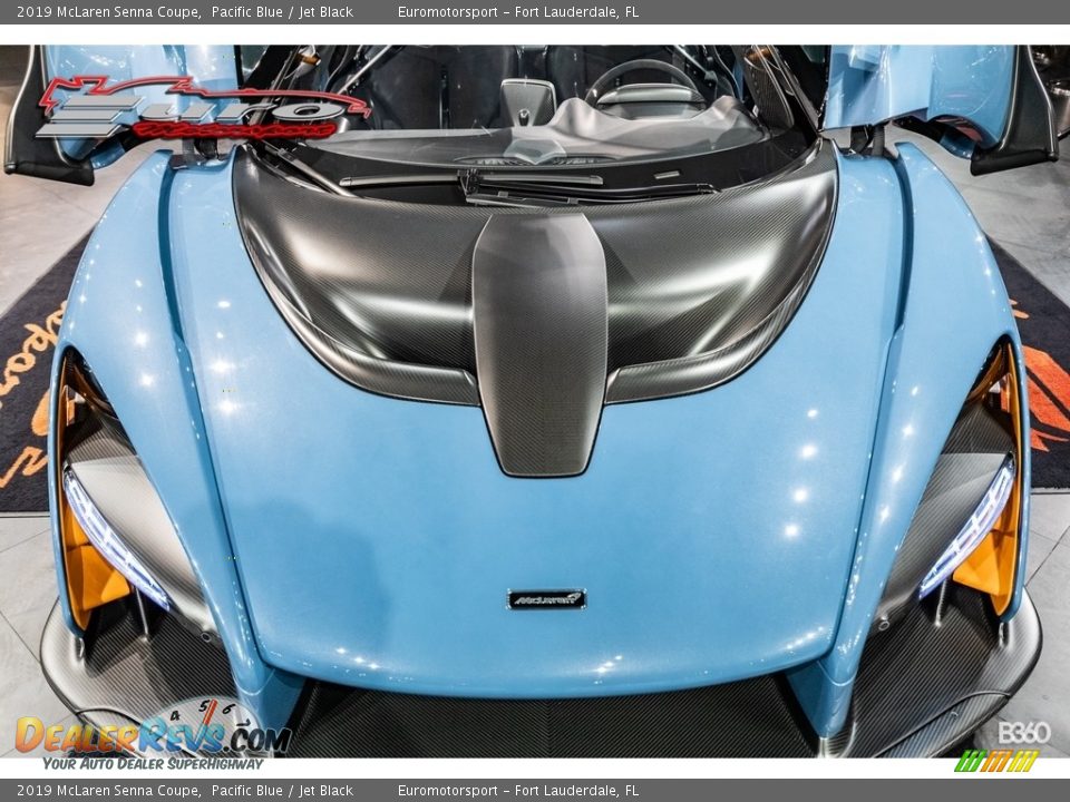 2019 McLaren Senna Coupe Pacific Blue / Jet Black Photo #30