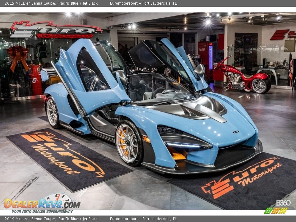 Pacific Blue 2019 McLaren Senna Coupe Photo #33