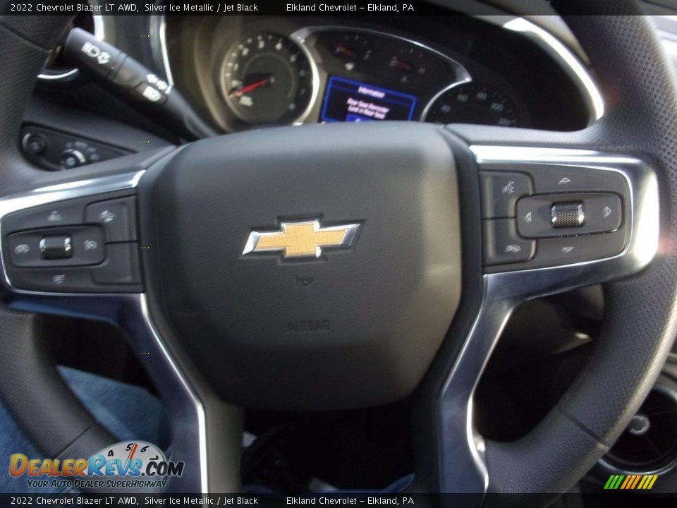 2022 Chevrolet Blazer LT AWD Silver Ice Metallic / Jet Black Photo #22