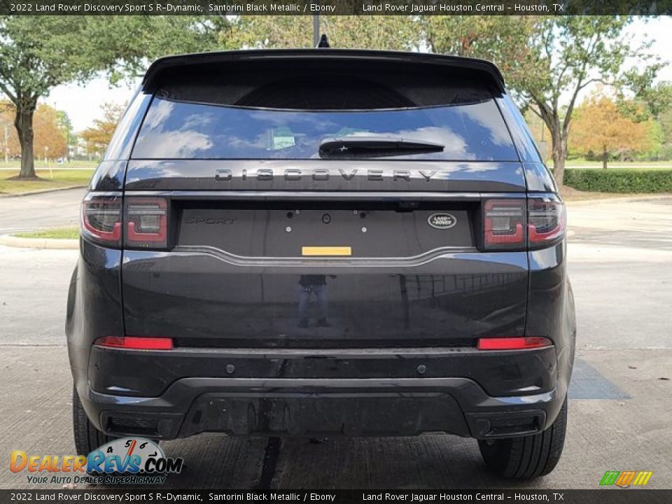 2022 Land Rover Discovery Sport S R-Dynamic Santorini Black Metallic / Ebony Photo #7