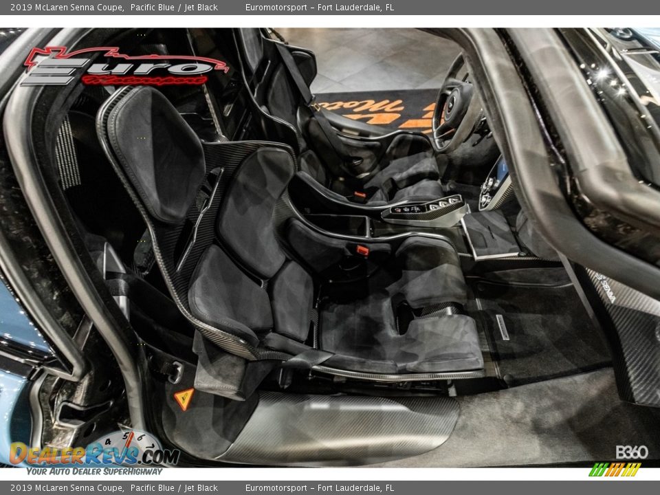 2019 McLaren Senna Coupe Pacific Blue / Jet Black Photo #47