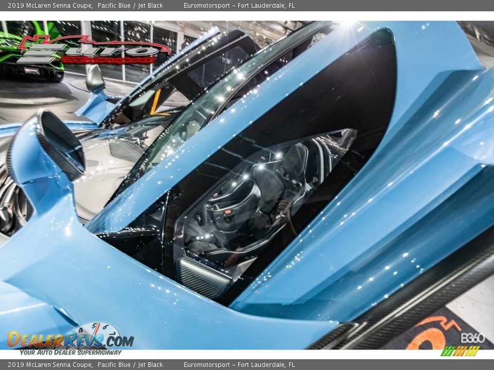 2019 McLaren Senna Coupe Pacific Blue / Jet Black Photo #48
