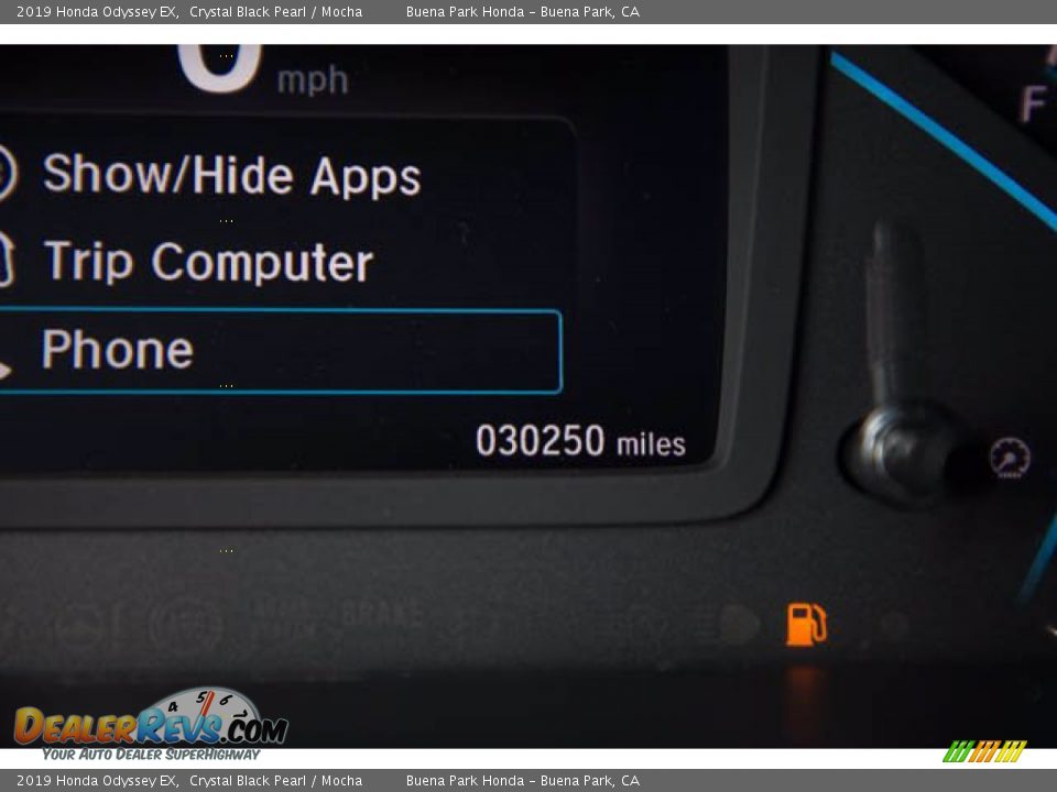 2019 Honda Odyssey EX Crystal Black Pearl / Mocha Photo #5